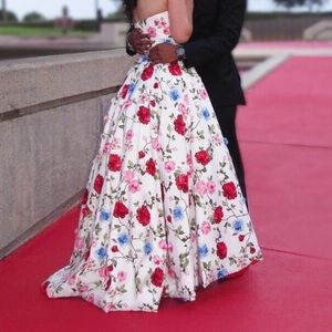 sherri hill 2018 floral prom dress